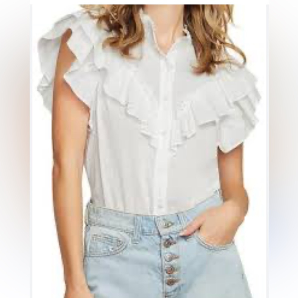 Veronica Beard Jaliyah Cotton Blouse